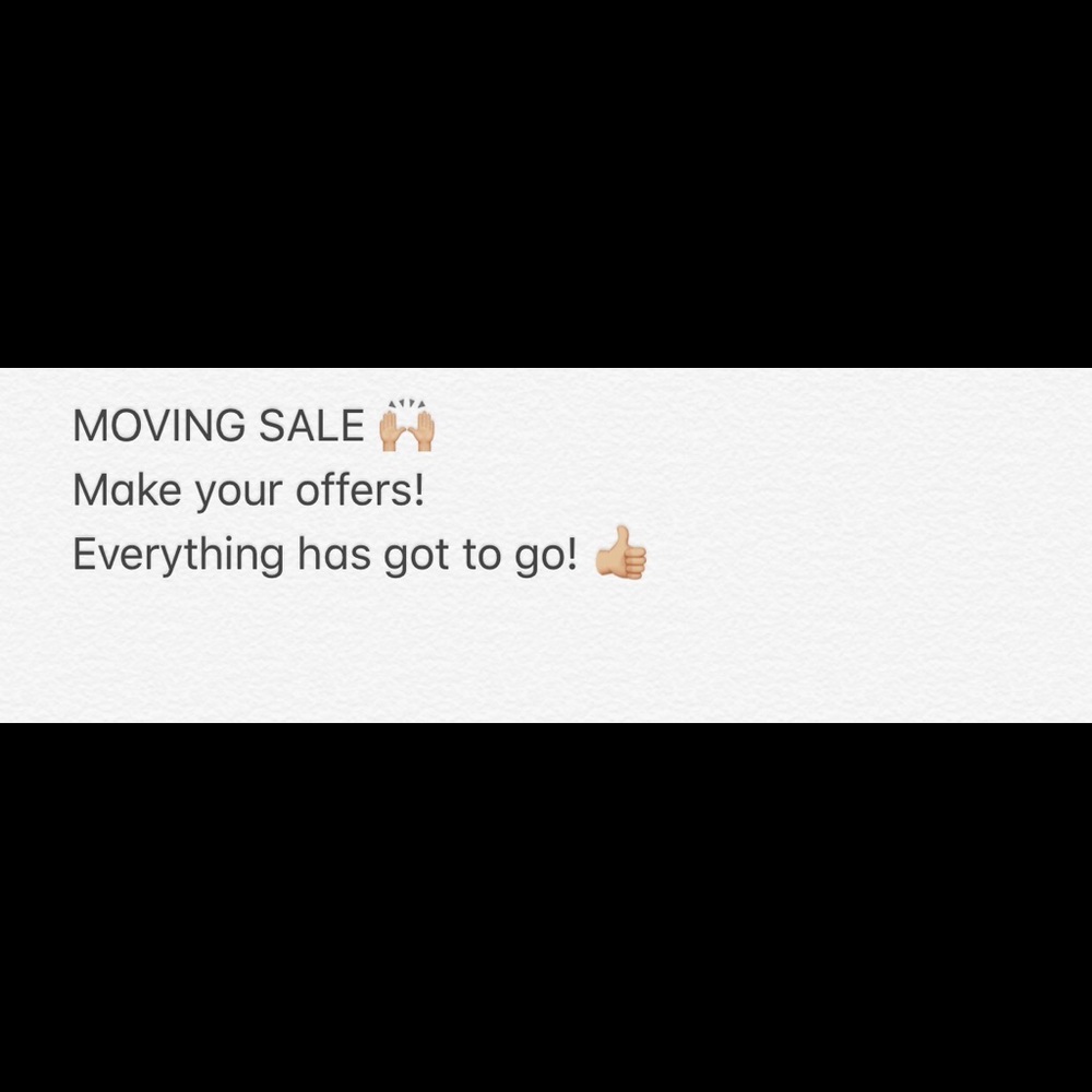 Moving sale make an offer!
